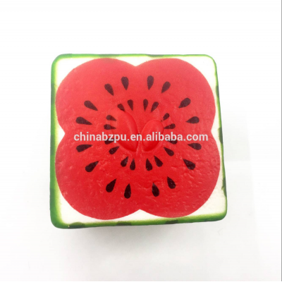 Fruit Scented Slow Rising Squishy Watermelon Fruit Stress Reducer Squeeze Toy